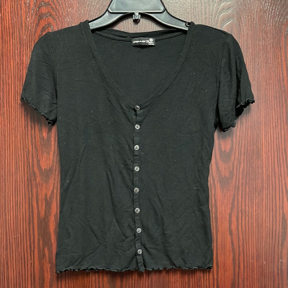 Popular 21 black top